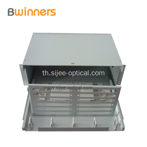 กล่องเลิกจ้างไฟเบอร์ออปติก 72-96 พอร์ต Rack Mount